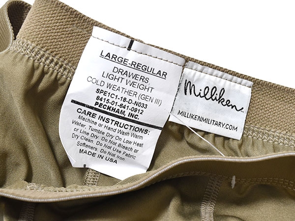 米軍実物 GEN3 ECWCS LEVEL1 アンダーシャツ アンダーパンツ セット