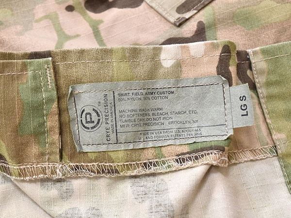 米軍実物 CRYE クレイ G2 フィールドシャツ ジャケット L-S 陸特