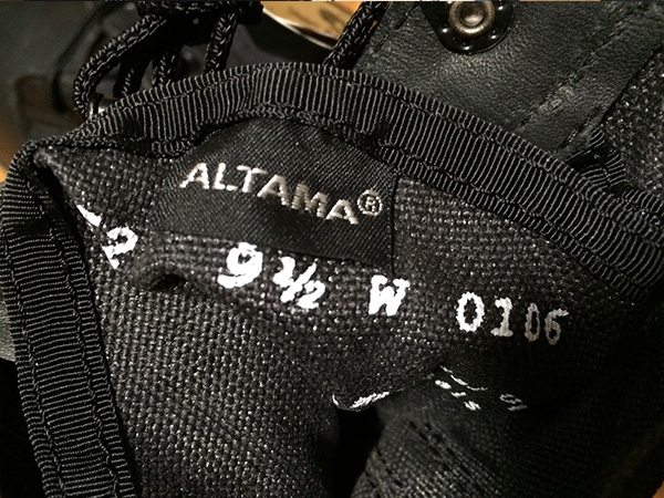 米軍実物 ALTAMA ジャングル ブーツ 新品 9 1/2W (27.5) | ミリタリー琉球