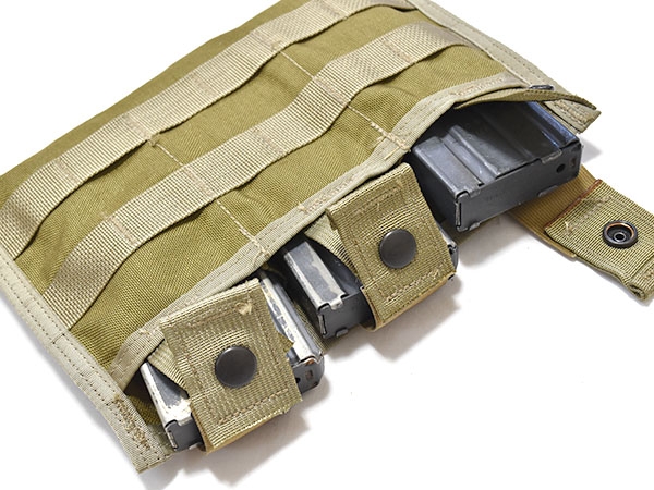 イーグル　M4トリプルマグポーチ　AOR2 実物 イーグル M4トリプルマグポーチ AOR2 実物 EAGLE トリプル M4マガジン
