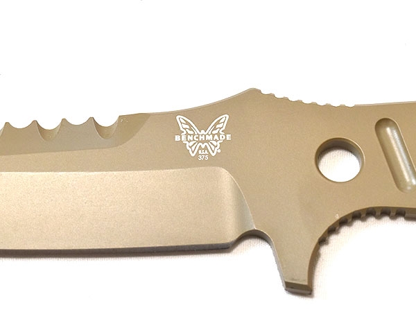 米軍放出品 Benchmade ベンチメイド ADAMAS FIXED 375SN ナイフ タン