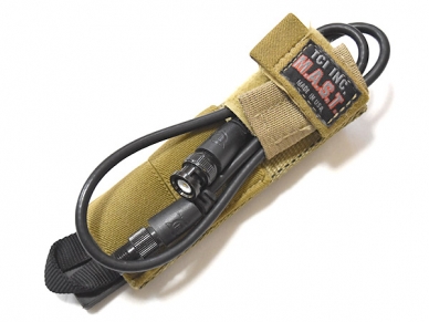 米軍実物 TCI MAST アンテナ リロケーション ポーチ ホルダー コヨーテ