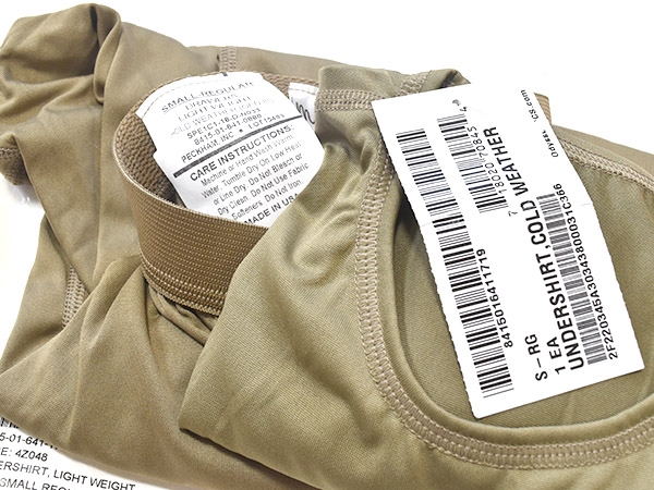 米軍実物 GEN3 ECWCS LEVEL1 アンダーシャツ アンダーパンツ セット