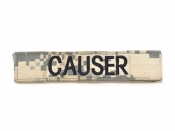 米軍実物 陸軍 ネームタグ ネームテープ パッチ ACU/UCP CAUSER