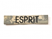 米軍実物 陸軍 ネームタグ ネームテープ パッチ ACU/UCP ESPRIT