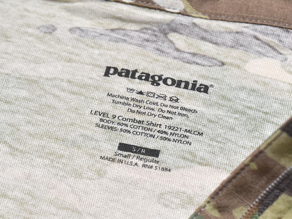 米軍実物 Patagonia Level9 パタゴニア コンバットシャツ マルチカム
