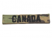 米軍実物 陸軍 ネームタグ ネームテープ パッチ OCP スコーピオン/マルチカム CANADA