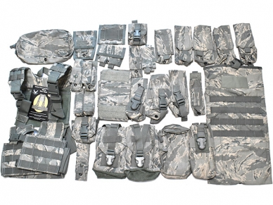 米軍実物 ポーチ セット 米軍実物 EAGLE サイドプレート ポケット ポーチ マルチカム 2個
