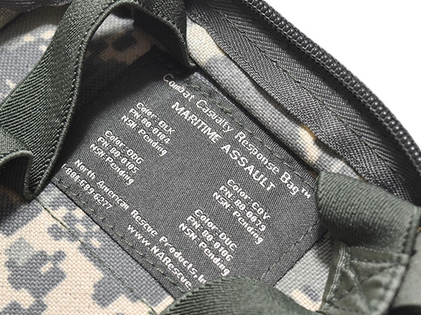 米軍実物 NORTH AMERICAN RESCUE COMBAT CASUALTY RESPONSE