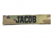 米軍実物 陸軍 ネームタグ ネームテープ パッチ OEFCP/マルチカム JACOB
