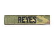 米軍実物 陸軍 ネームタグ ネームテープ パッチ OCP スコーピオン/マルチカム REYES