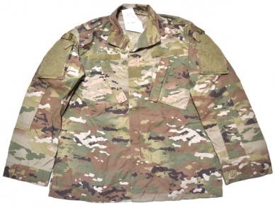 米軍実物 OCP スコーピオン W2 コンバット シャツ ジャケット M-R FR 難燃性 マルチカム