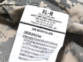 米軍実物 GEN3 ECWCS LEVEL5 ソフトシェル ジャケット XL-R ACU/UCP 陸軍