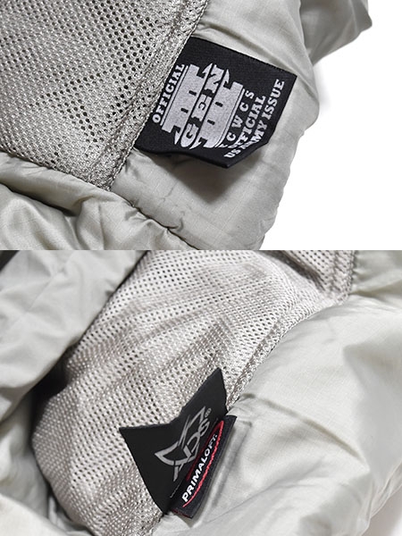 米軍実物   プリマロフト パーカー ジャケット