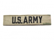 米軍実物 ARMY ネームタグ ネームテープ ベルクロ 陸軍 OEFCP/マルチカム