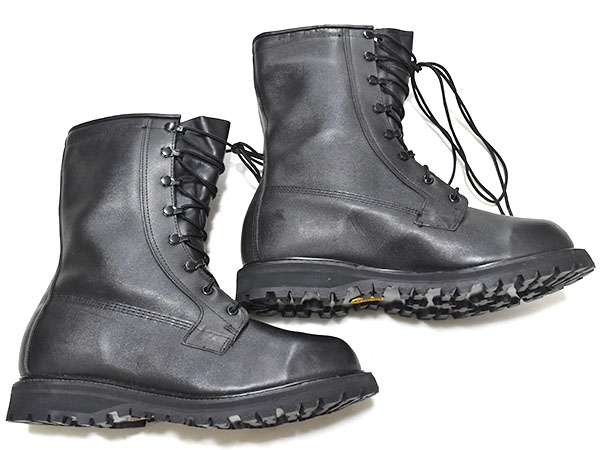 米軍実物 官給品 ICWB オールレザー ブーツ ブラック 防水 9W 27cm