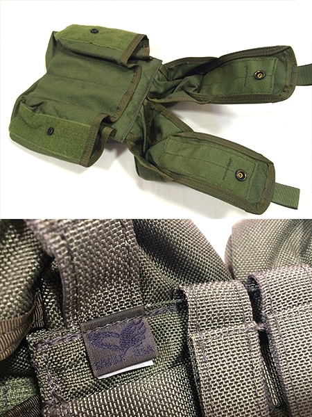 実物 EAGLE AK ダブル マガジンポーチ AK47 AK74 OD | ミリタリー琉球