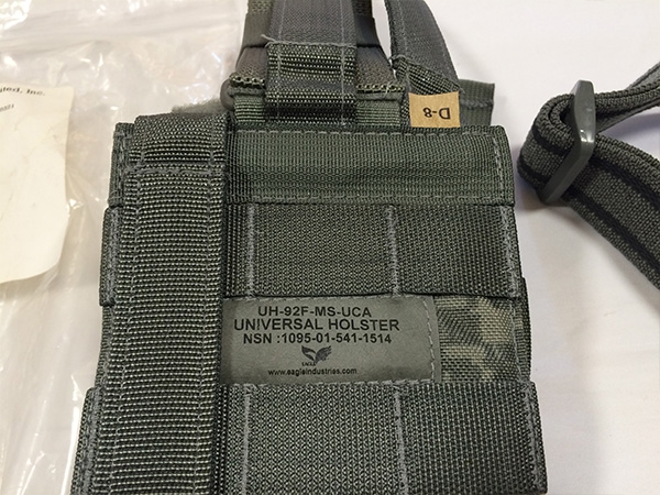 米軍実物 ＡＣＵ ＵＨ－92Ｆ レッグホルスター イーグル 15 - 個人装備