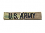 米軍実物 ARMY ネームタグ ネームテープ ベルクロ 陸軍 OEFCP/マルチカム