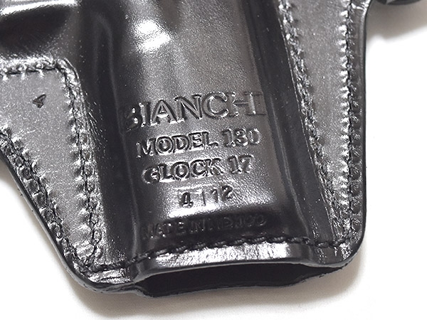 米軍放出品 Bianchi ビアンキ レザーホルスター Glock17/22/31