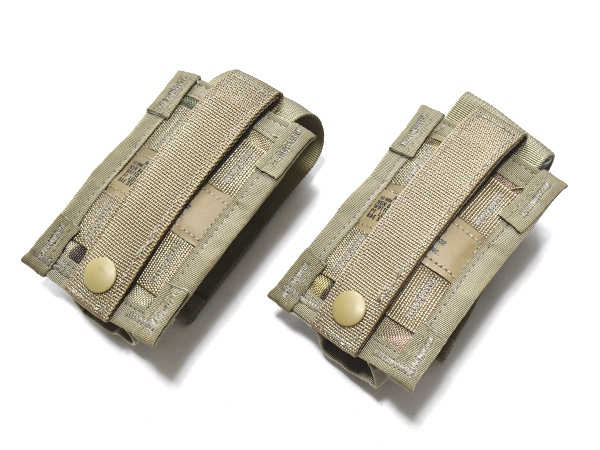 注目のブランド 2セット 米軍実物 ポーチ グレネード 40mm MOLLE2 陸軍 サバイバルゲーム用プロテクター