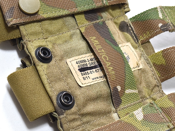 米軍実物 EAGLE トリプル 40mm グレネードポーチ マルチカム SOFLCS