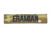 米軍実物 陸軍 ネームタグ ネームテープ パッチ OCP スコーピオン/マルチカム ERAMIAN