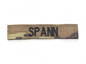 米軍実物 陸軍 ネームタグ ネームテープ パッチ OCP スコーピオン/マルチカム SPANN