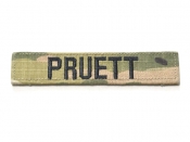 米軍実物 陸軍 ネームタグ ネームテープ パッチ OCP スコーピオン/マルチカム PRUETT