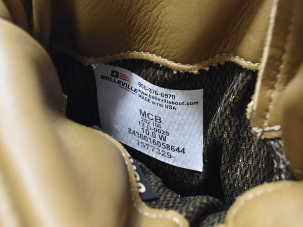 米軍実物 官給品 GORE-TEX Belleville マウンテン コンバットハイカー