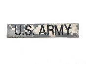 米軍実物 ARMY ネームタグ ネームテープ ベルクロ 陸軍 ACU/UCP