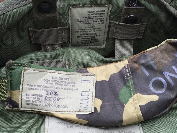 米軍 インターセプター ボディアーマー ベスト M | ミリタリー琉球