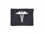 米軍実物 Medical Service Corps メディカル パッチ ブラック 海軍 海兵隊 陸軍 衛生兵
