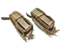 2個セット 米軍実物 官給品 TYR Tactical Combat Adjustable ピストル マガジンポーチ マルチカム