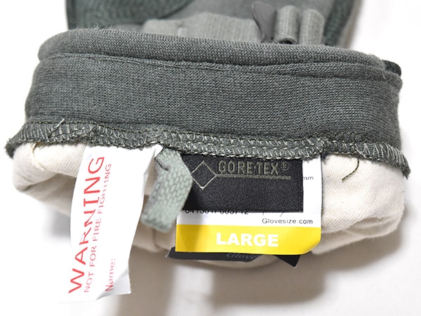 米軍 難燃防水 ゴアテックス コールドウェザー フライヤーズ グローブ M 米軍実物 GORE-TEX CWF コールドウェザー フライヤーズ グローブ