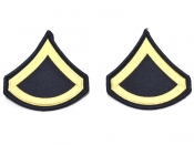 2個セット 米軍実物 ARMY 陸軍 階級章 一等兵 ドレス 制服 パッチ ワッペン