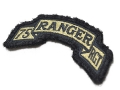 米軍実物 ARMY 陸軍 75th Ranger レンジャー パッチ ワッペン OCP/マルチカム