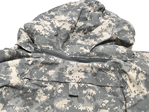 ＠美品 米軍実物 ECWCS ACU UCP ゴアテックス パーカーj572 米軍実物 FREE EWOL ゴアテックス パーカー ジャケット M-R 防水 ACU