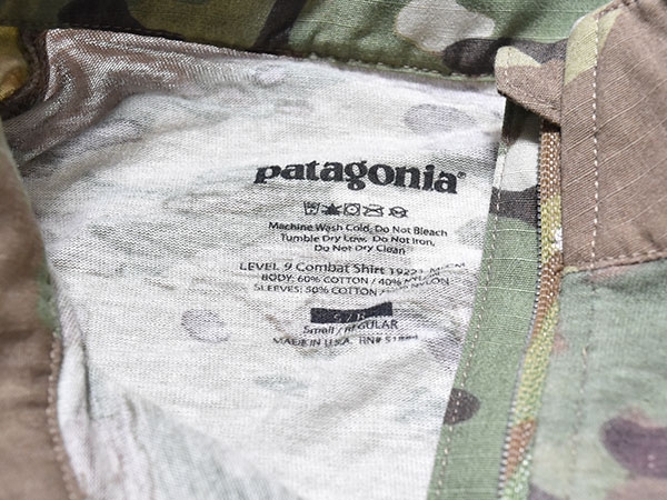 米軍実物 Patagonia Level9 パタゴニア コンバットシャツ マルチカム