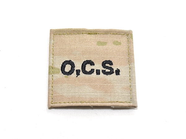 米軍実物 OCS Officer Candidate School パッチ OCP スコーピオン/マルチカム ARMY | ミリタリー琉球