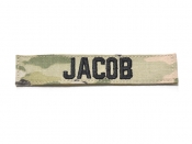 米軍実物 陸軍 ネームタグ ネームテープ パッチ OCP スコーピオン/マルチカム JACOB