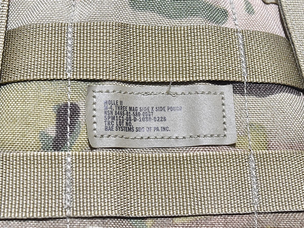 米軍実物 マルチカム M4 トリプルマガジンポーチ OEFCP MOLLE2 6