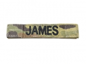 米軍実物 陸軍 ネームタグ ネームテープ パッチ OCP スコーピオン/マルチカム JAMES