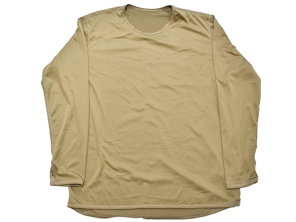 米軍実物 GEN3 ECWCS LEVEL1 シャツパンツ セットコヨーテM-R 米軍実物 GEN3 ECWCS LEVEL1 アンダーシャツ アンダーパンツ セット