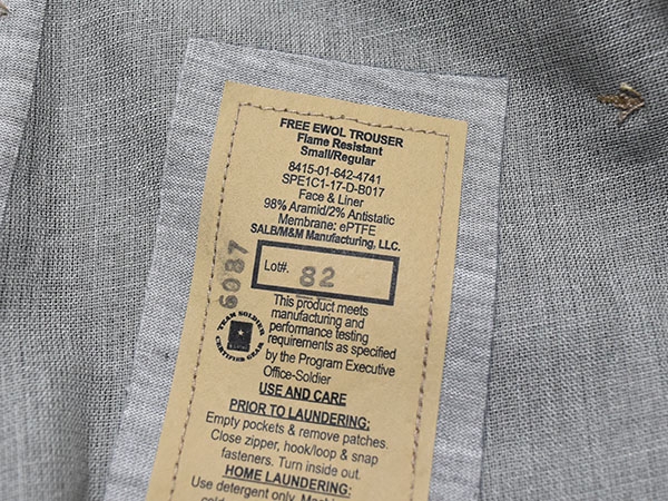 米軍実物　未使用　マルチカム　ゴアテックスパンツ　S−R ② 米軍実物 未使用 マルチカム ゴアテックスパンツ S−R ② 2025年