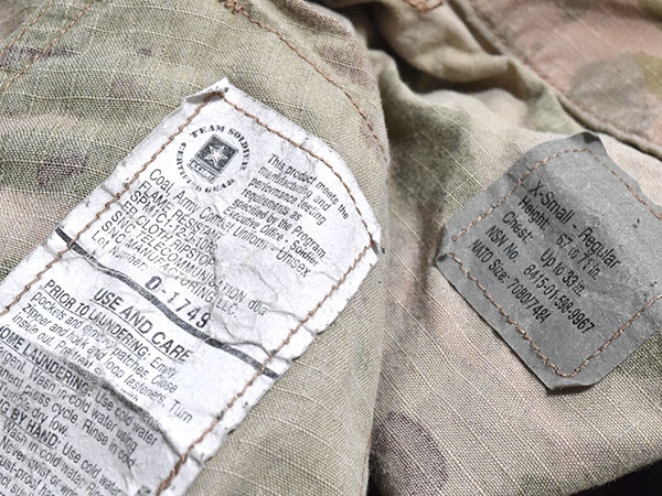 米軍実物 OCP スコーピオン MASSIF コンバットシャツ M US 米軍実物 Army MASSIF ACS コンバットシャツ タイプ2 OCP