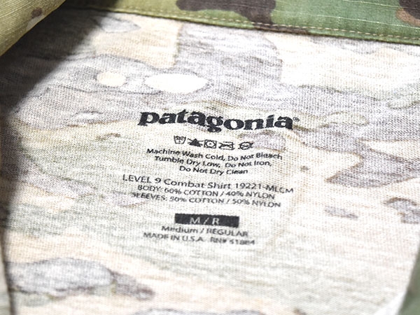 米軍実物 Patagonia Level9 パタゴニア コンバットシャツ マルチカム