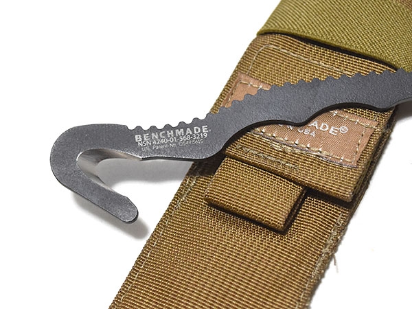 米軍実物 Benchmade ベンチメイド ストラップカッター レスキューフック コヨーテ | ミリタリー琉球