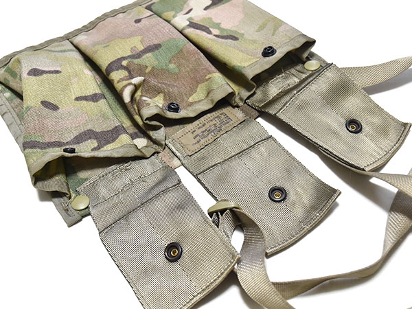 米軍実物 バンダリア M4 マガジンポーチ マルチカム 6本収納 MOLLE2 陸軍 ARMY | ミリタリー琉球