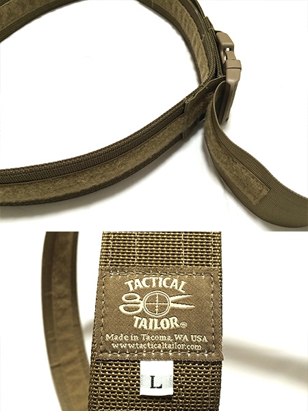 米軍 特殊部隊 放出品 タクティカルテイラー ベルト コヨーテ